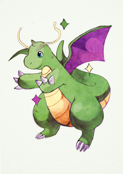 Shiny Dragonite Tumblr