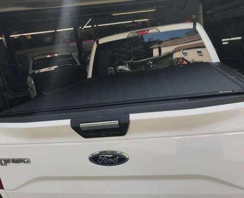 The all new Xceeded Tonneau Cover installed on @ford F-150...