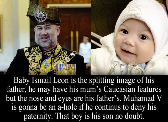 Royal-Confessions - "Baby Ismail Leon is the splitting ...