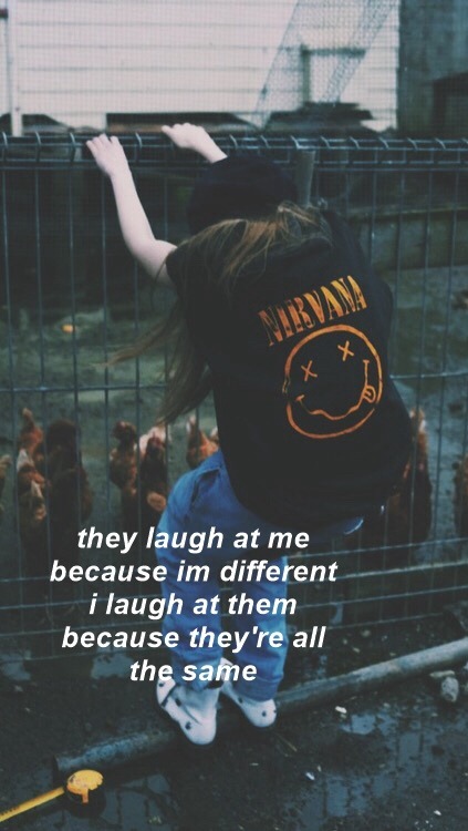 Kurt Cobain Lockscreen Tumblr