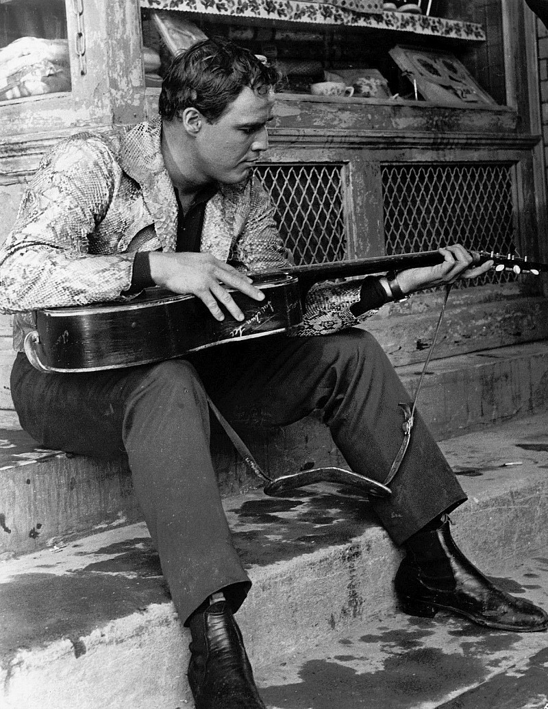 Sala66 — Marlon Brando durante el rodaje de “El rostro...