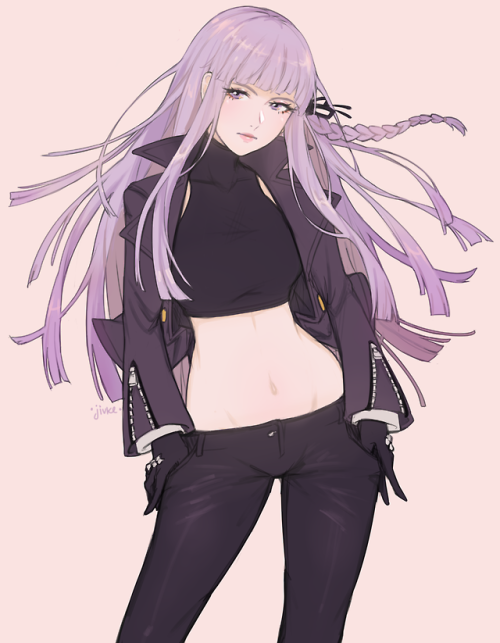 jivke:gave kirigiri an alt outfit ;o