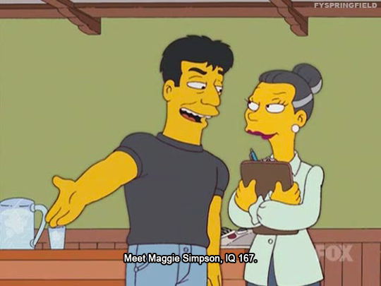 The Simpsons - Maggie Simpson #3 : Paperman may have won the Oscar, but