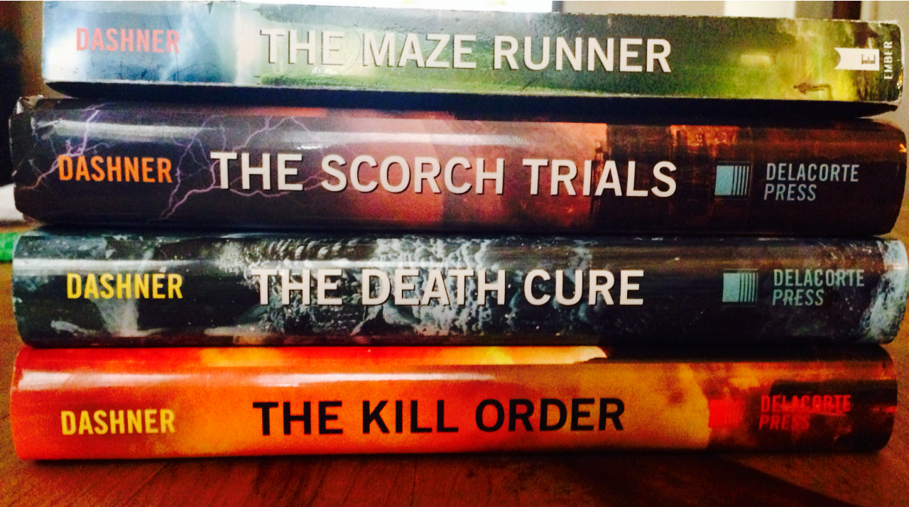the maze runner order books