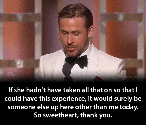 Thanks To Ryan Gosling Tumblr