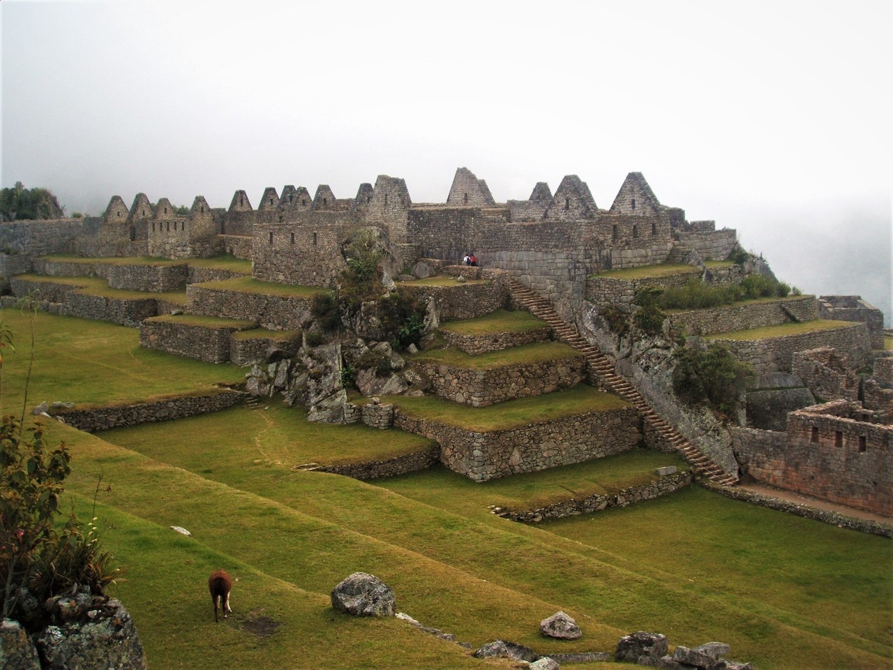 City of Machu Picchu in Peru founded in 1450...