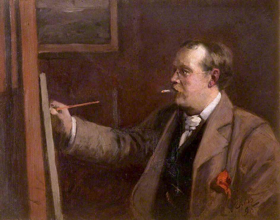 Reginald Aspinwall (1895). Joseph Cross (British, 1851-1897). Oil on canvas. Lancaster Maritime Museum.
Apsinwall became an Associate of the Royal Cambrian Academy (ARCA) in 1887. Aspinwall exhibited at the Royal Academy between 1884 and 1908, the...