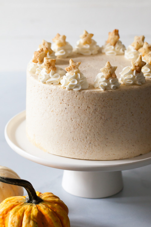 sweetoothgirl:Pumpkin Pie Layer Cake