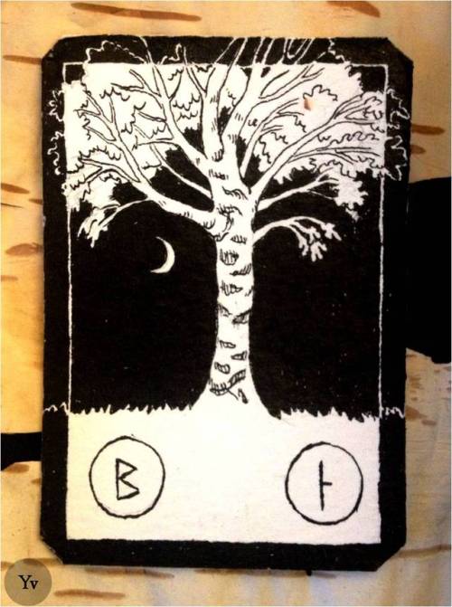 dutchpagan:#inktober day 8: Another tree for my oracle, and...