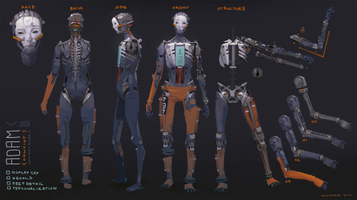 conceptualidealism:“ADAM”Concept art for Unity’s “Adam”...