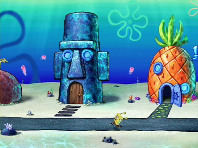 Spongebob And Squidward House