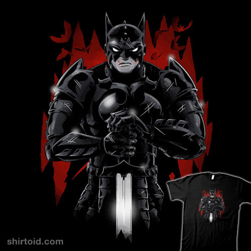 Darkest Knight by AtomicRocket is $11 today (2/15)... - Shirtoid