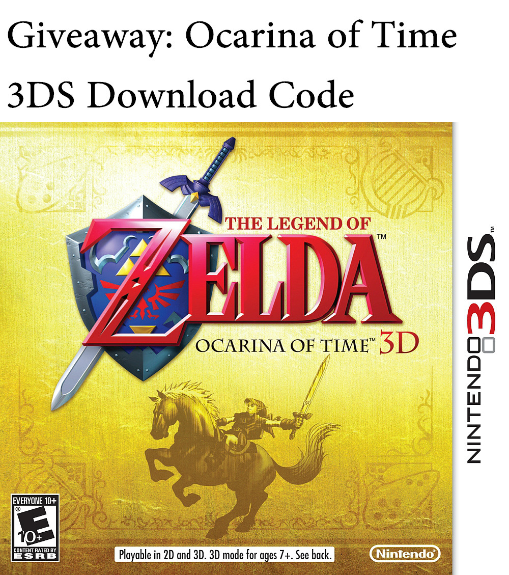 To give thanks to the Tumblr gaming community for being awesome, I’m giving away a download code for The Legend of Zelda Ocarina of Time 3D for the 3DS (will only work on US 3DS systems)
To Enter: Reply to this post with your favorite character in...