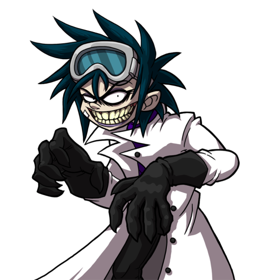 A mad scientist approaches…!