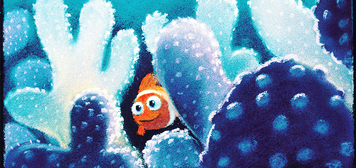 mickeyandcompany:Colorscripts for Pixar’s Finding Nemo