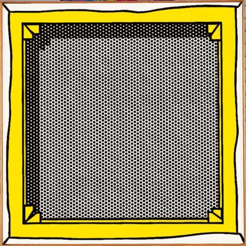 artist-lichtenstein:Stretcher Frame, 0, Roy...