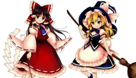 Touhou Bunbunmaru Shimbun - giant marisa ki ri sa me roblox