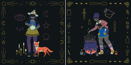 lordofmasks:Modern Witch 2019 Wall Calendar | Camille...