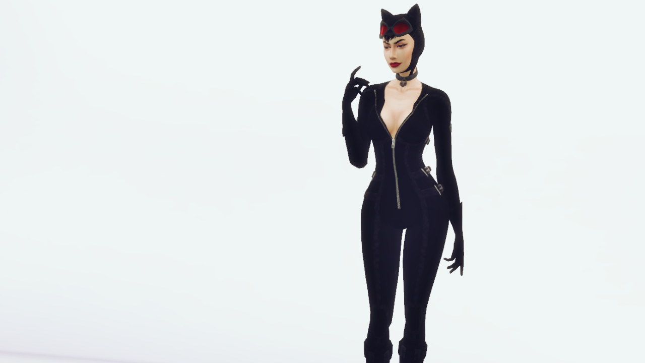 Plazasims Character Catwoman From Batman Arkham City Mesh