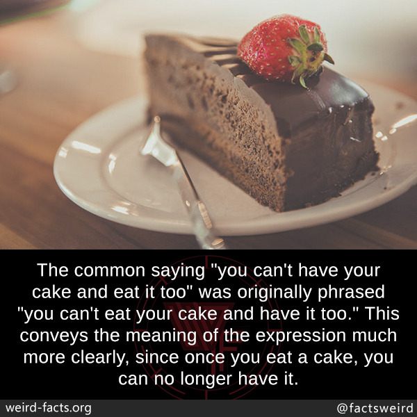 Eat Your Cake And Have It Too Meaning - Cake Walls
