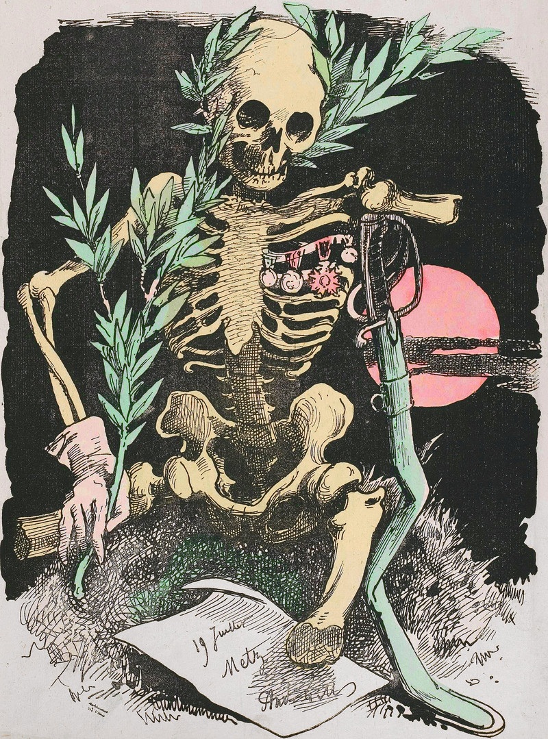 danskjavlarna: “ From L'Eclipse, 1870. It’s been said that “skeletons symbolize everyone’s condition in the world, where we are all left abandoned and starving, longing desperately for union with and nourishment from heaven and earth”: see my...