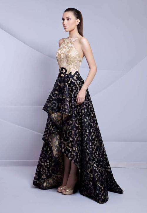 Evening Gown for Kafa SafwanTarek Sinno, Spring 2015 Couture...