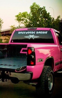 barbie pink truck