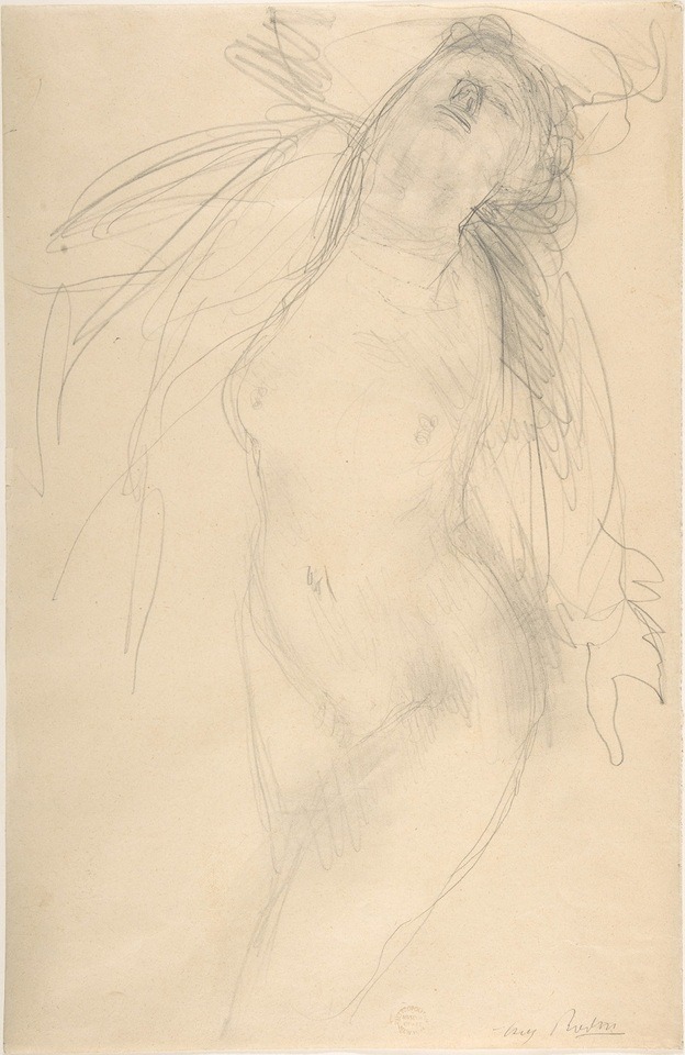 Artemis Dreaming Female Nude Reclining Artist Auguste Rodin