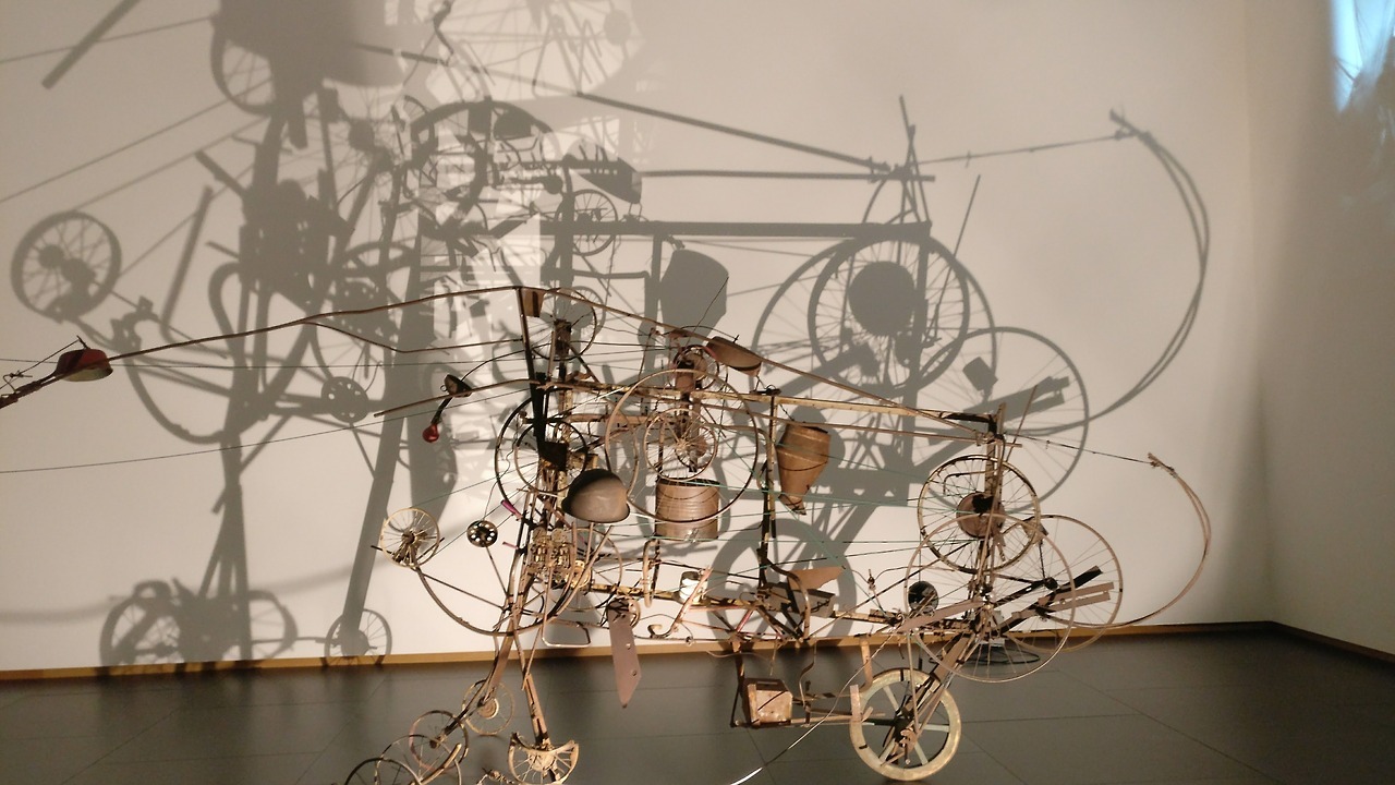 they call it a'dam Jean Tinguely at the Stedelijk Museum