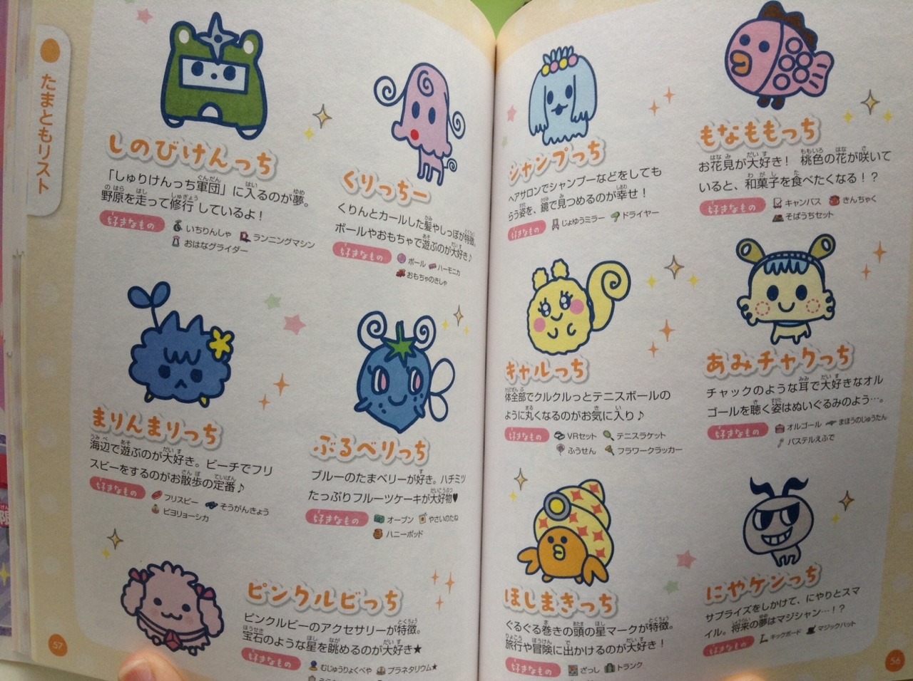 The Tamagotchi Meets Guidebook Is Out This Picture Taken By Tokyo Direct Diary Link In Comments Has Revealed That The Tama Pets On The Meets Which Have Different Base Colours Than What