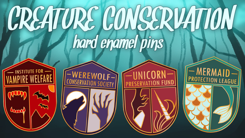 Werewolf Lapel Pin