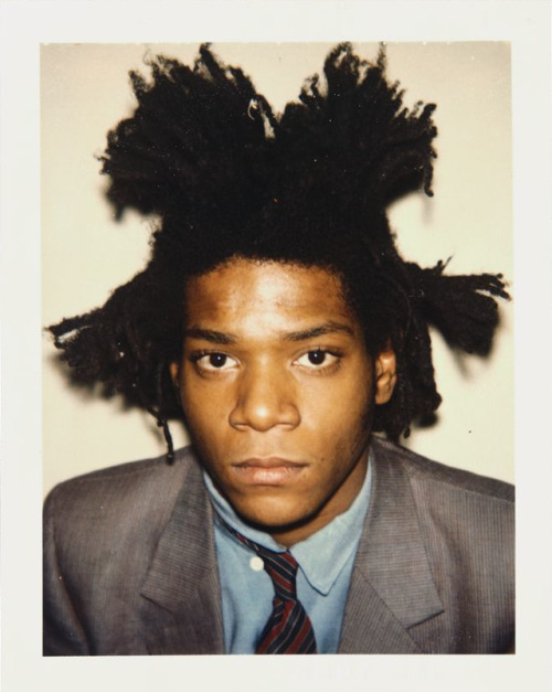 twixnmix:Jean-Michel Basquiat Polaroids by Andy Warhol,1982.