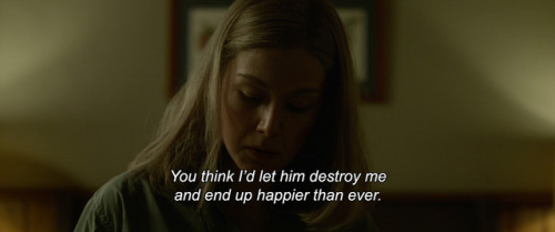 acid-burn-baby:medicinematic:Gone Girl (2014) “Why...