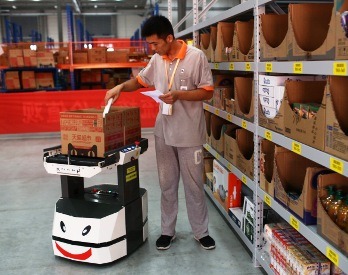 ALOG is developing automated systems including robot assistants to help with pick-and-pack.