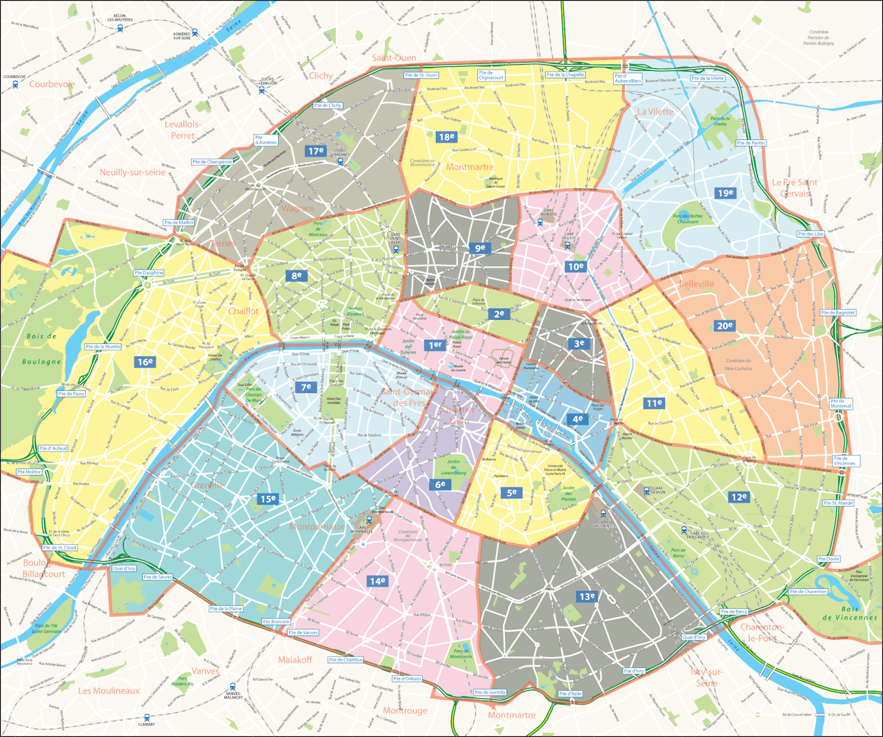 Other By Nalsenai Paris Administrative Divisions