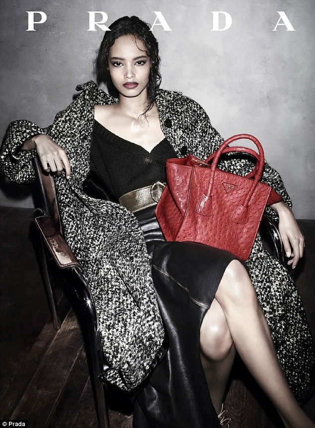 UNapproachable Black Chicks — “Prada Cast a Black Campaign Model for ...