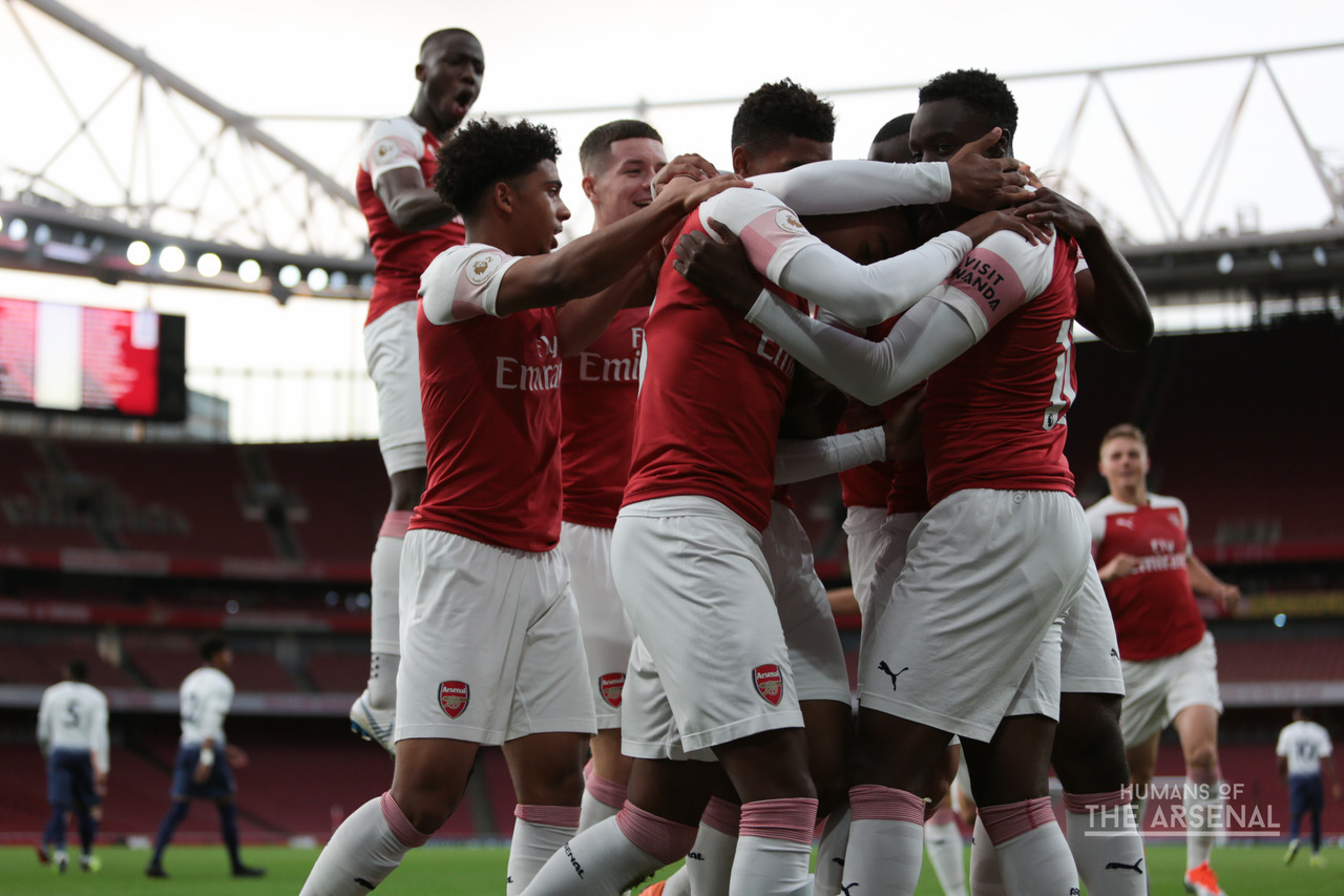 Arsenal U23 2-1 Tottenham Hotspur U23. With goals ...