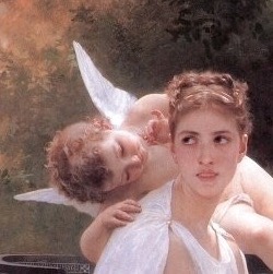 cheruib:william adolphe bouguereau & angels