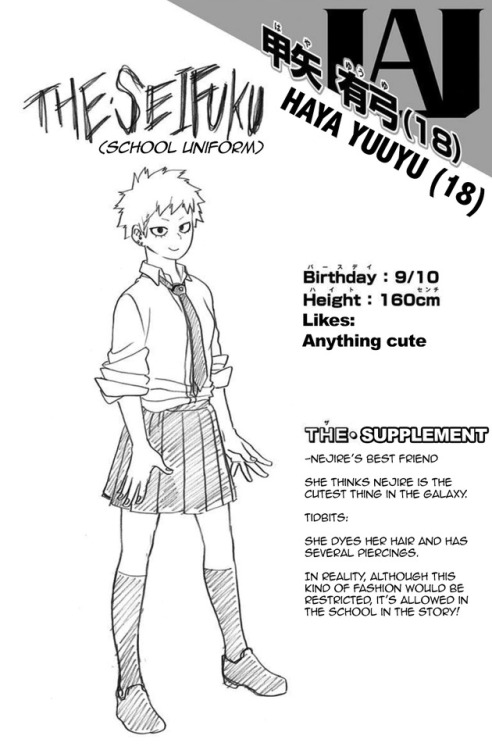 aitaikimochi:I translated the Boku No Hero Academia Volume 20...