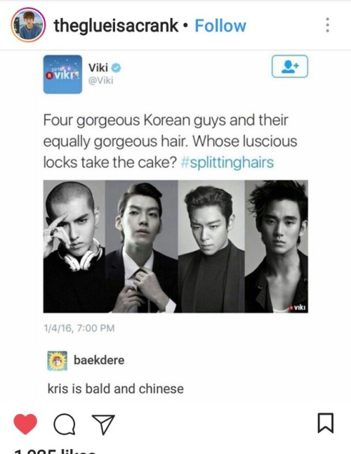 viki kris wu t.o.p t.o.p bigbang bigbang wu yifan yifan exo exo kris sorry for the tags choi seunghyun bigbang seunghyun