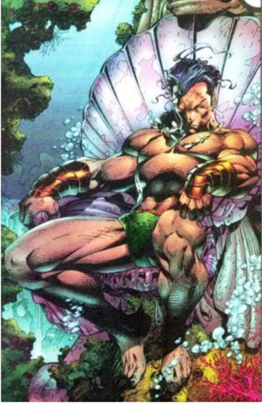 Image result for namor sitting on throne