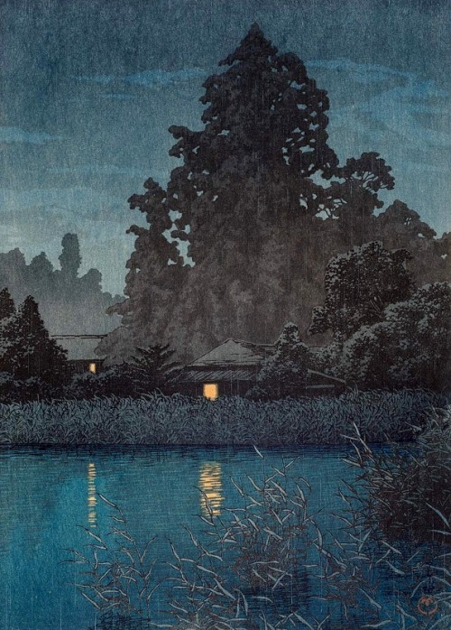 forevernoon:Kawase Hasui 川瀬 巴水 (Japanese, 1883–1957, b. Tokyo,...