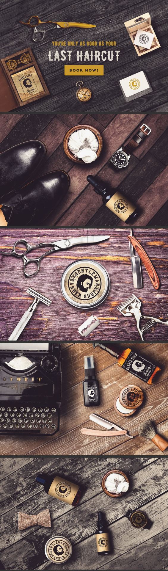 Download DESIGN MOCKUPS - Barber Shop Scene and Mockup Creator - $9 ...