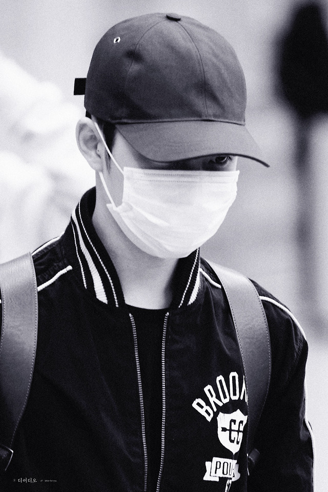 yeah...that's EXO — dailyexo: D.O - 180408 Incheon Airport, arrival...