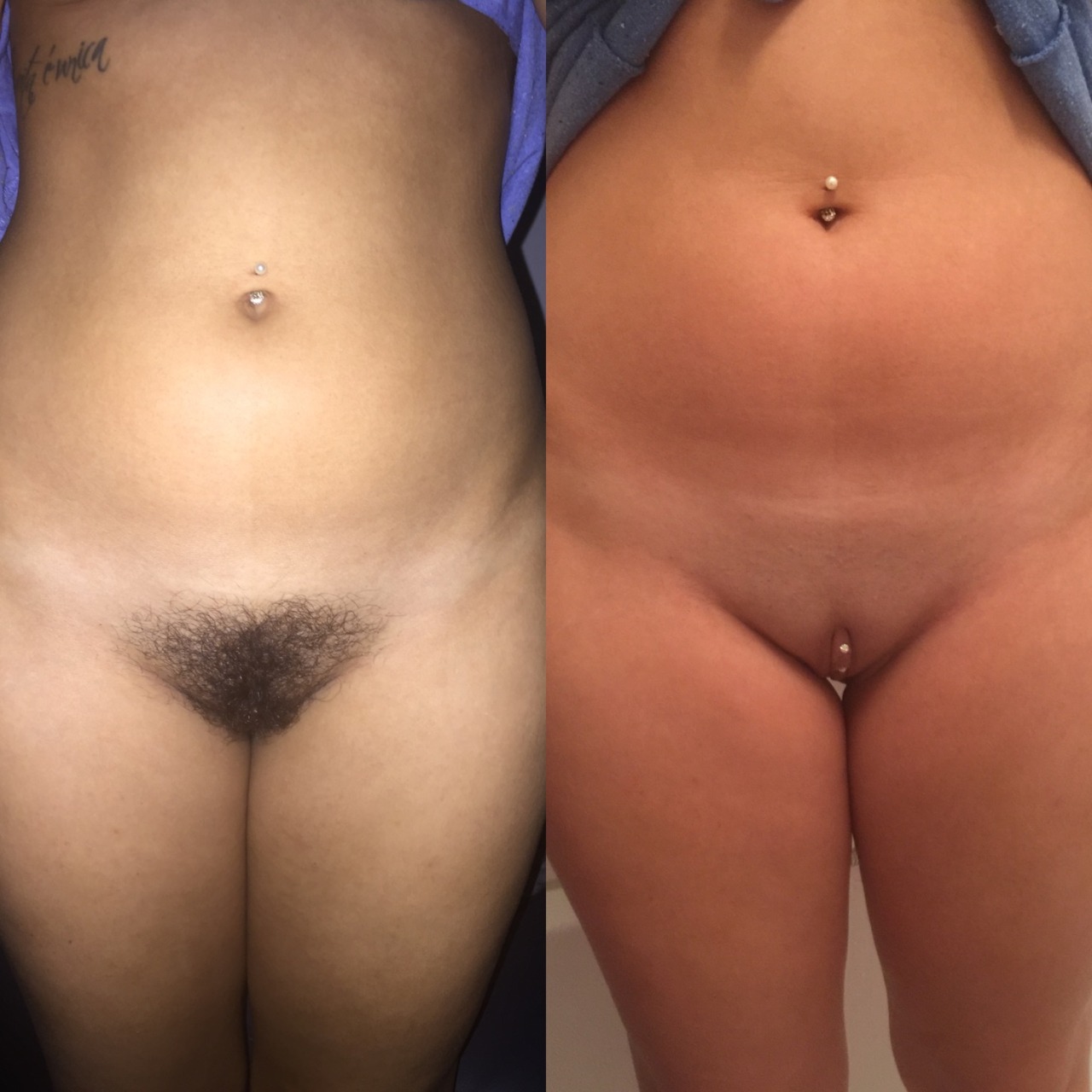 Vaginal waxing pictures before and after.