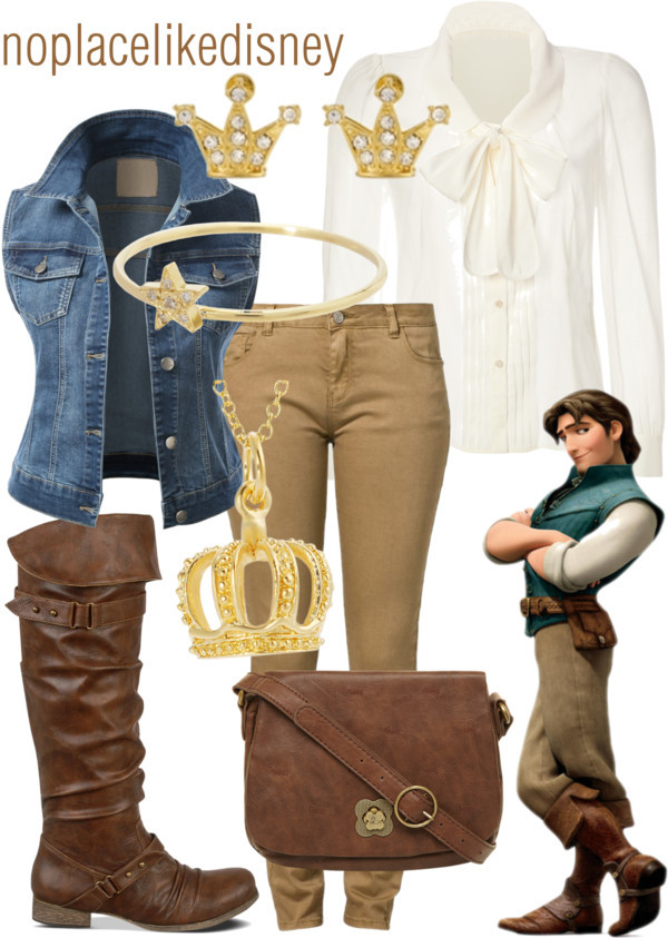 Flynn Rider Disneybound by... - Disneyland is Your Land