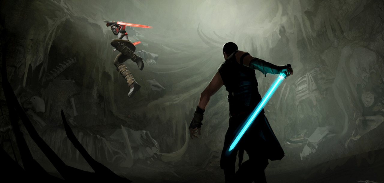 Always Star Wars Stunning Concept Art For The Force Unleashed By