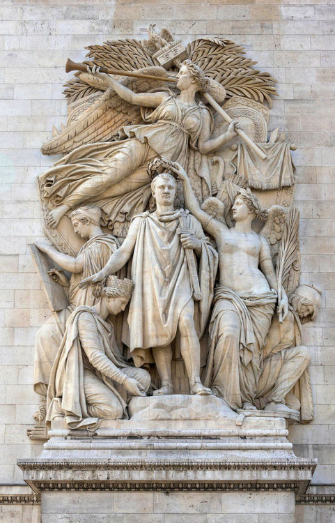 littlelimpstiff14u2:The Sculpture groups on the Arc de Triomphe...