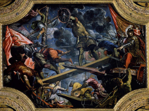 artist-tintoretto:
“Galeas For Montes, Tintoretto
Medium: oil,canvas”