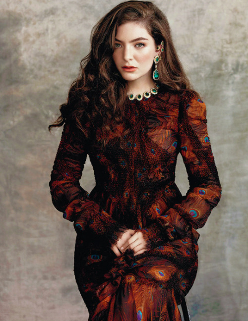 breathtakingqueens:Lorde photographed for Vogue Australia (July...